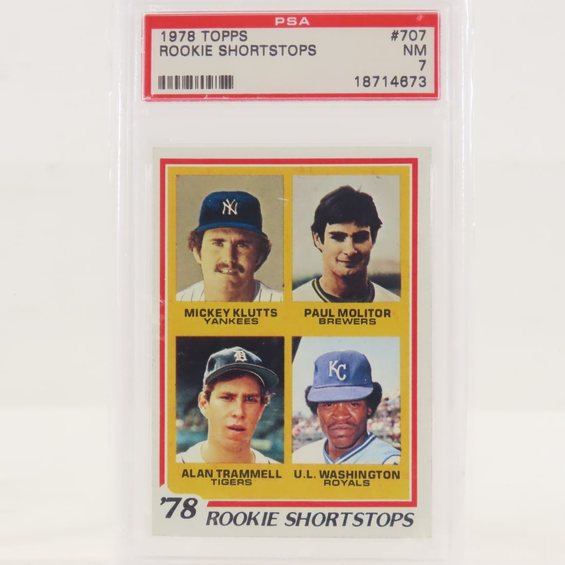 3 PSA Graded 1978 Topps Rookie Group Cards - 6