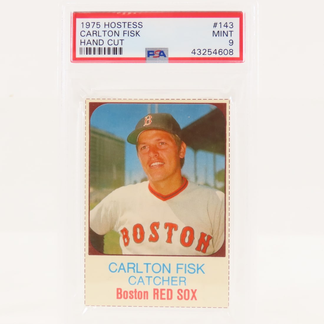 1975 & 1977 Hostess Carlton Fisk Cards PSA 9 MINT - 2
