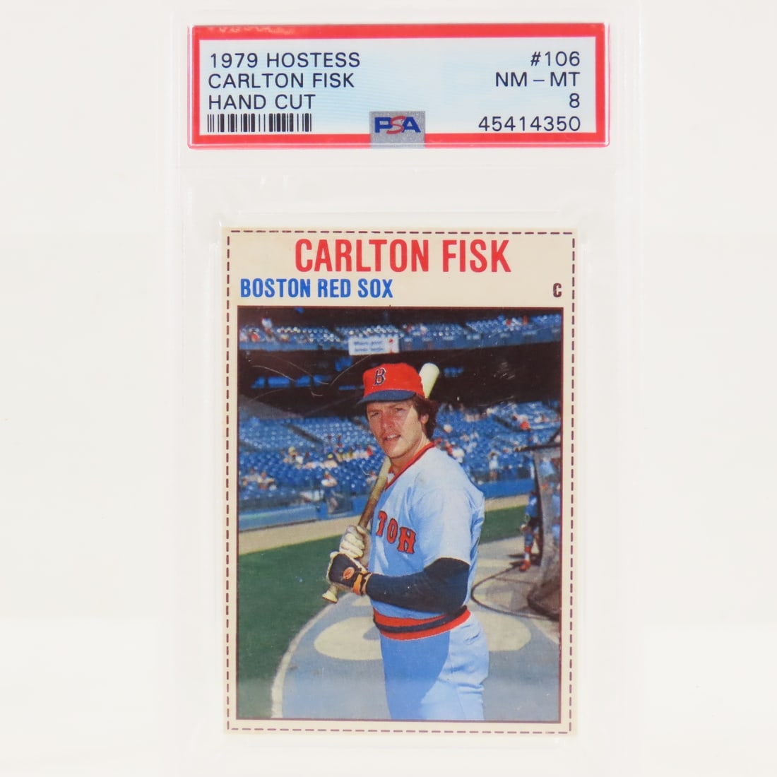 1975, 1977, 1979 Hostess Carlton Fisk PSA graded - 6