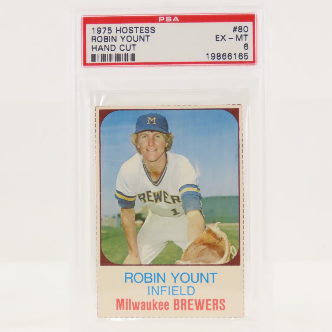 3 1975 Hostess Robin Yount #80 PSA 6 & 7 - 2
