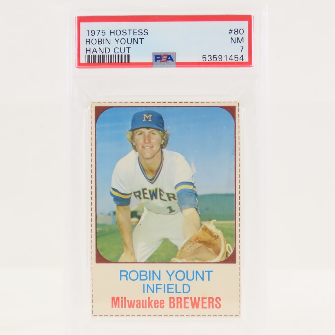 3 1975 Hostess Robin Yount #80 PSA 6 & 7 - 6