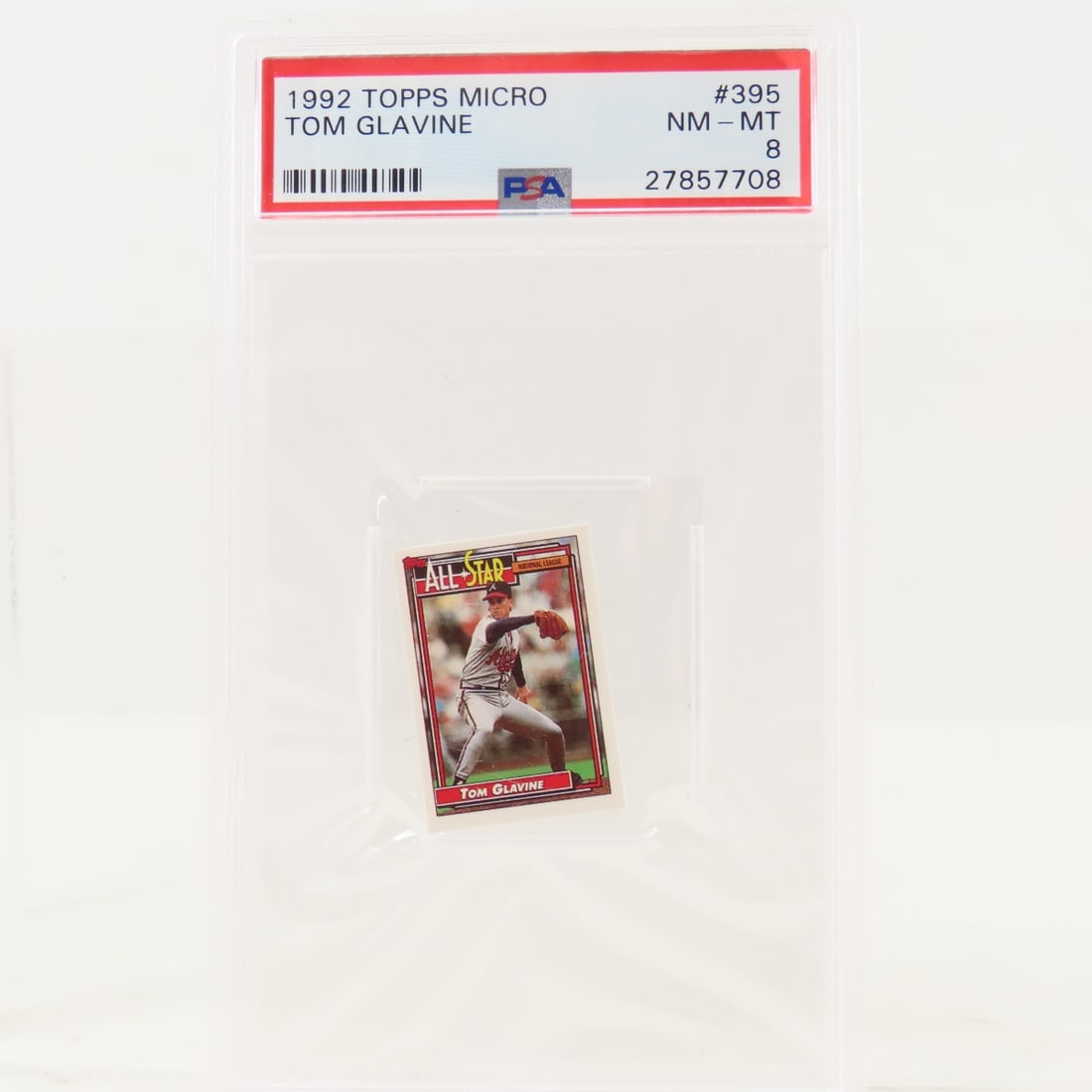 4 PSA Graded 1991 & 1992 Topps Micro Cards - 14