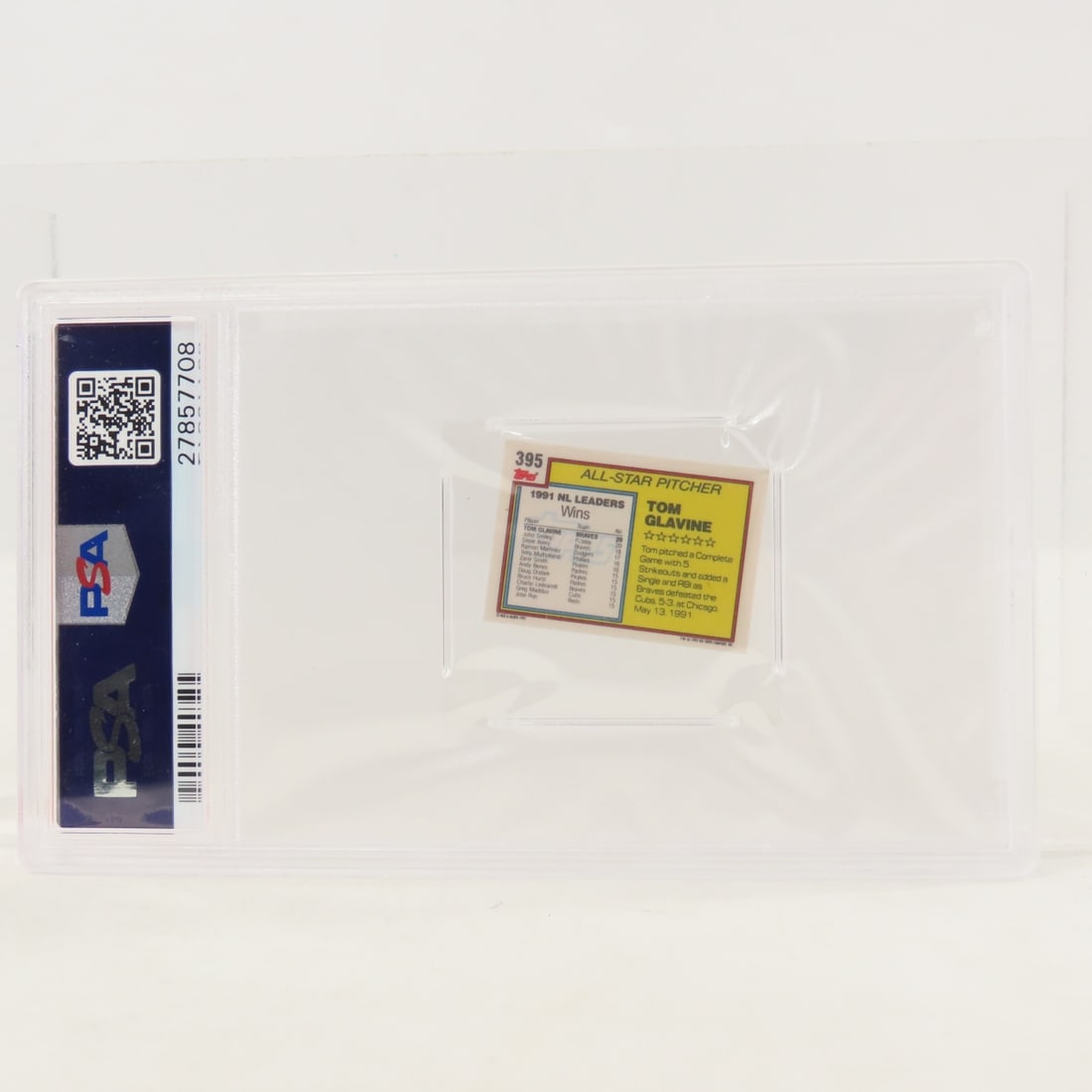 4 PSA Graded 1991 & 1992 Topps Micro Cards - 16