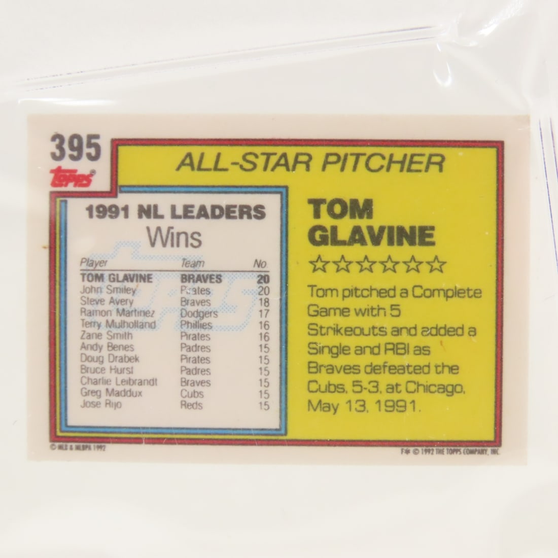 4 PSA Graded 1991 & 1992 Topps Micro Cards - 17