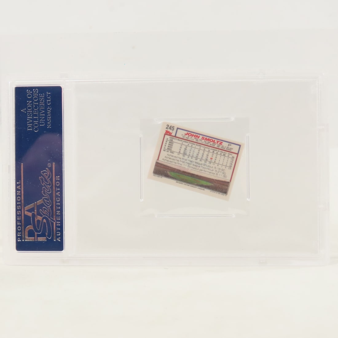 4 PSA Graded 1991 & 1992 Topps Micro Cards - 4