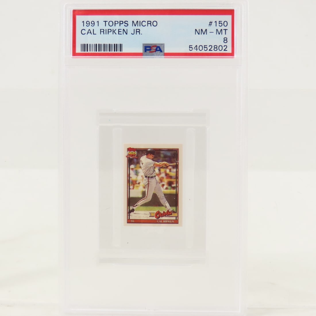 4 PSA Graded 1991 & 1992 Topps Micro Cards - 6