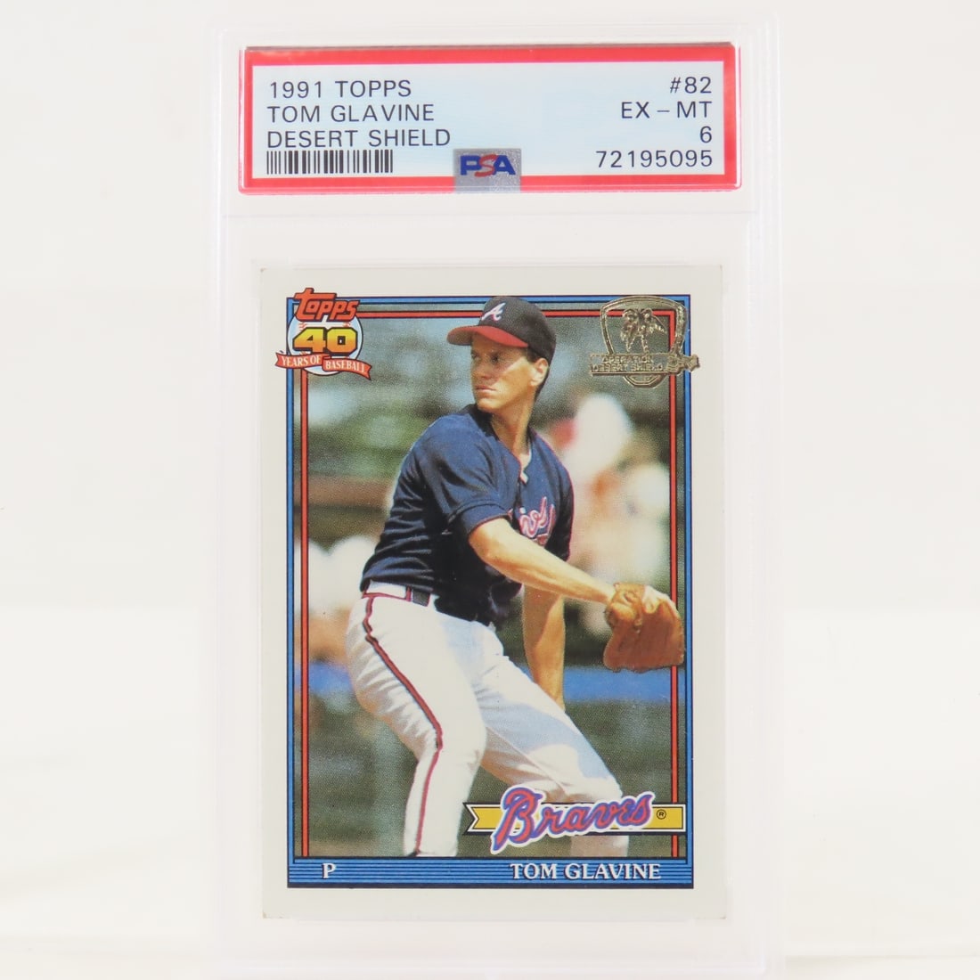 3 PSA 1991 Topps Desert Shield Baseball cards - 2
