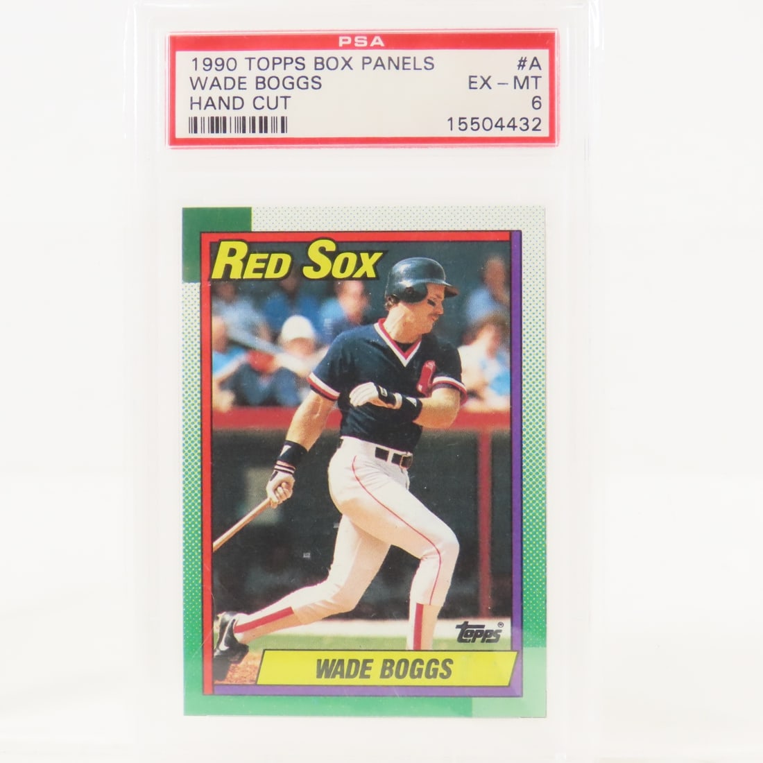 4 PSA Graded Wade Boggs Cards 1986-1990 - 4