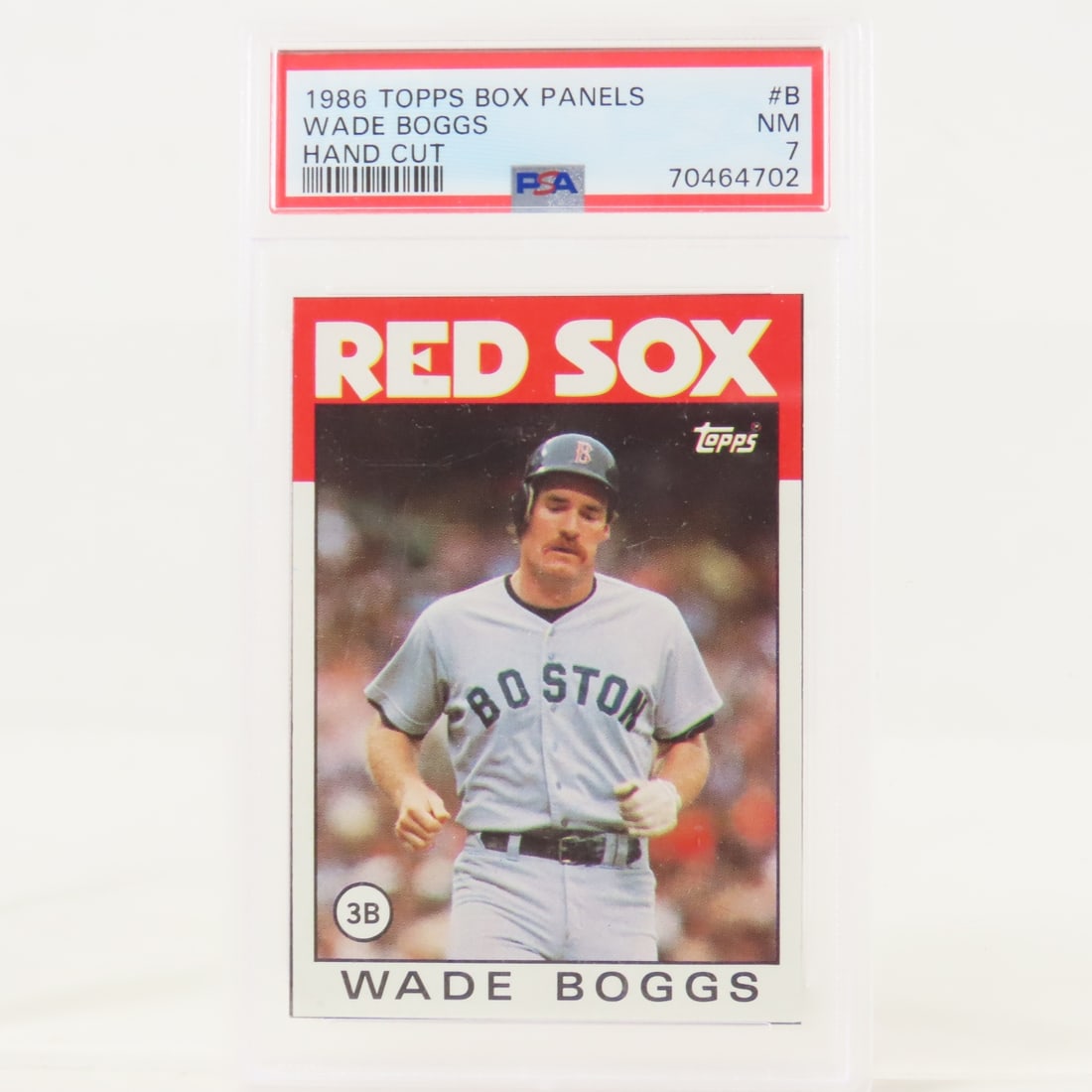 4 PSA Graded Wade Boggs Cards 1986-1990 - 6