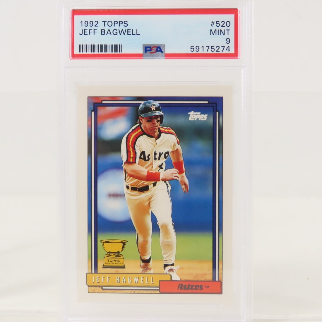 3 PSA Graded Jeff Bagwell Cards 1991 RC-1992 PSA 9 - 6