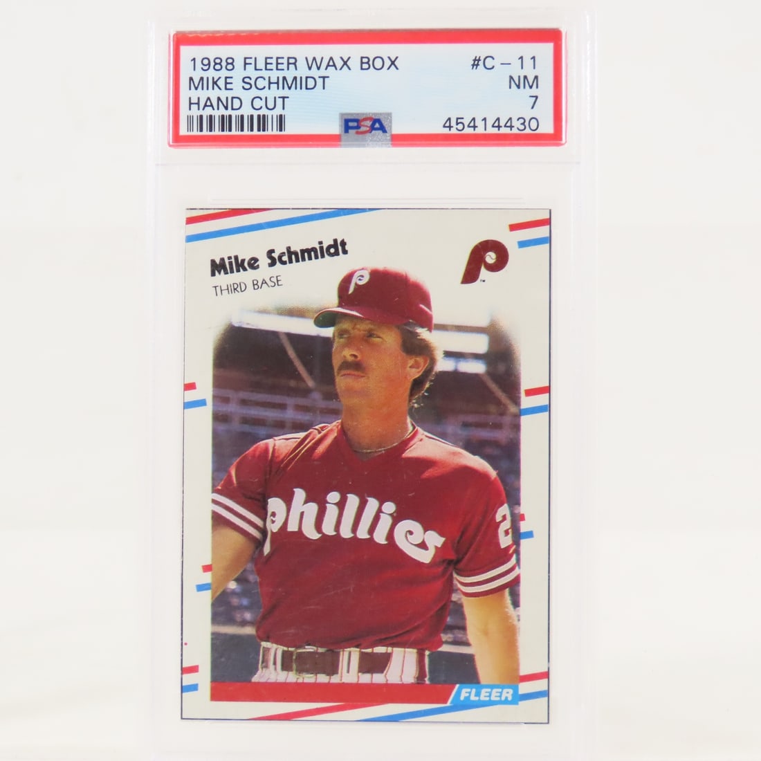 7 PSA Graded Baseball Cards 1982 - 1988 - 12