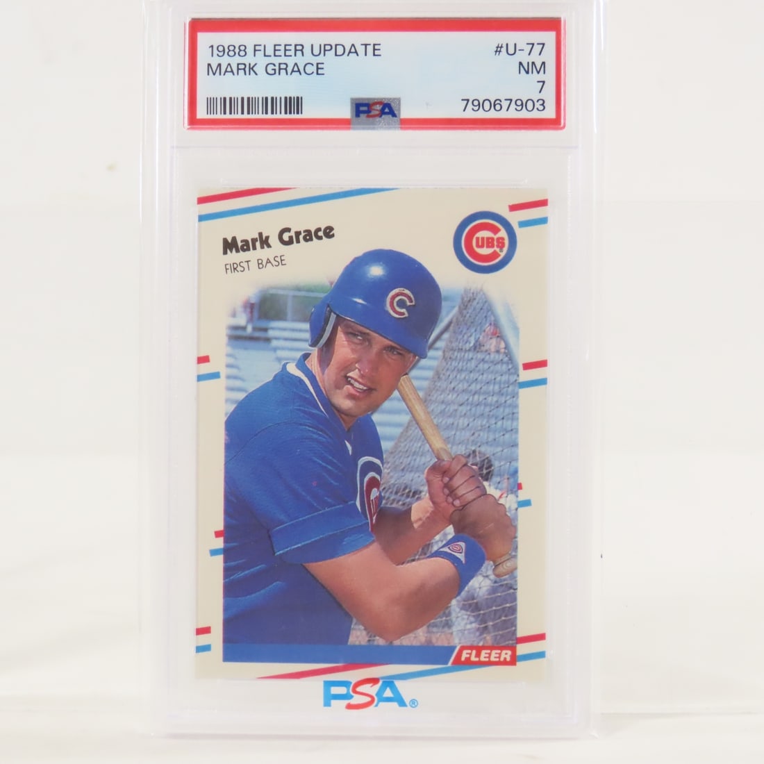 7 PSA Graded Baseball Cards 1982 - 1988 - 14