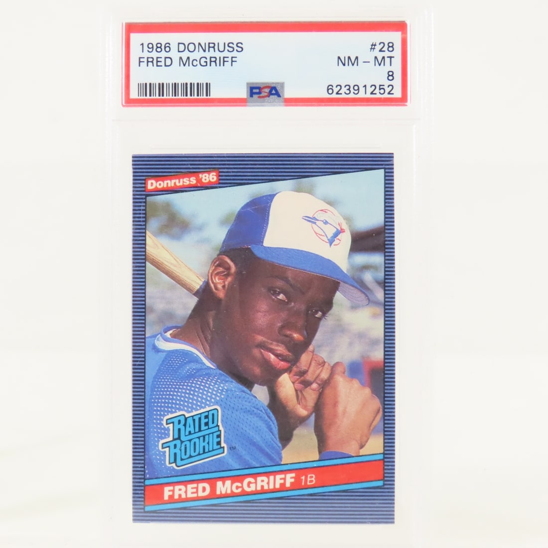 7 PSA Graded Baseball Cards 1982 - 1988 - 4
