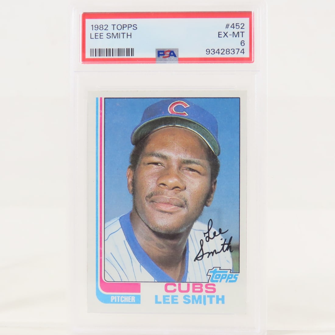 7 PSA Graded Baseball Cards 1982 - 1988 - 6