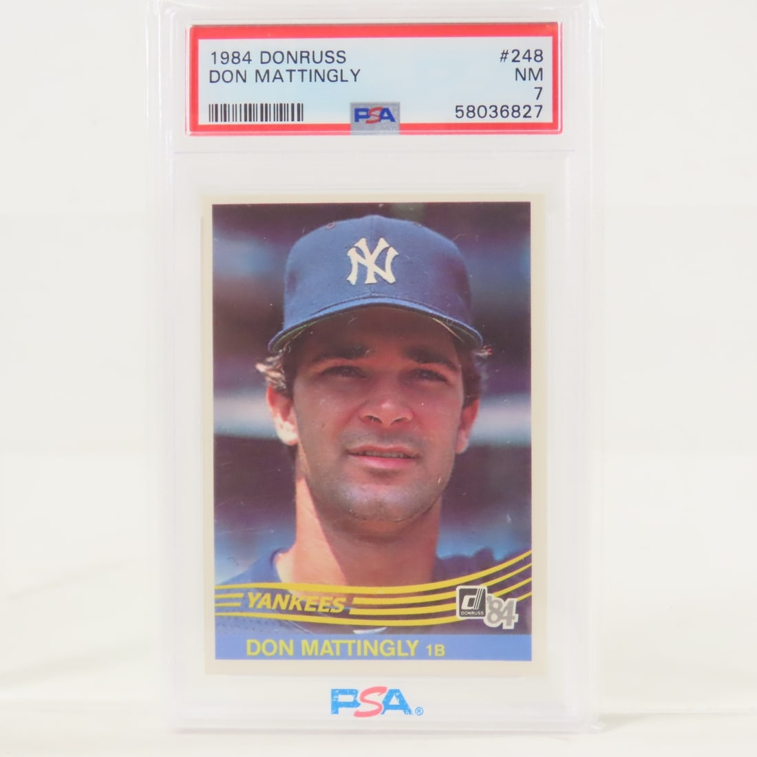 7 PSA Graded Baseball Cards 1982 - 1988 - 8