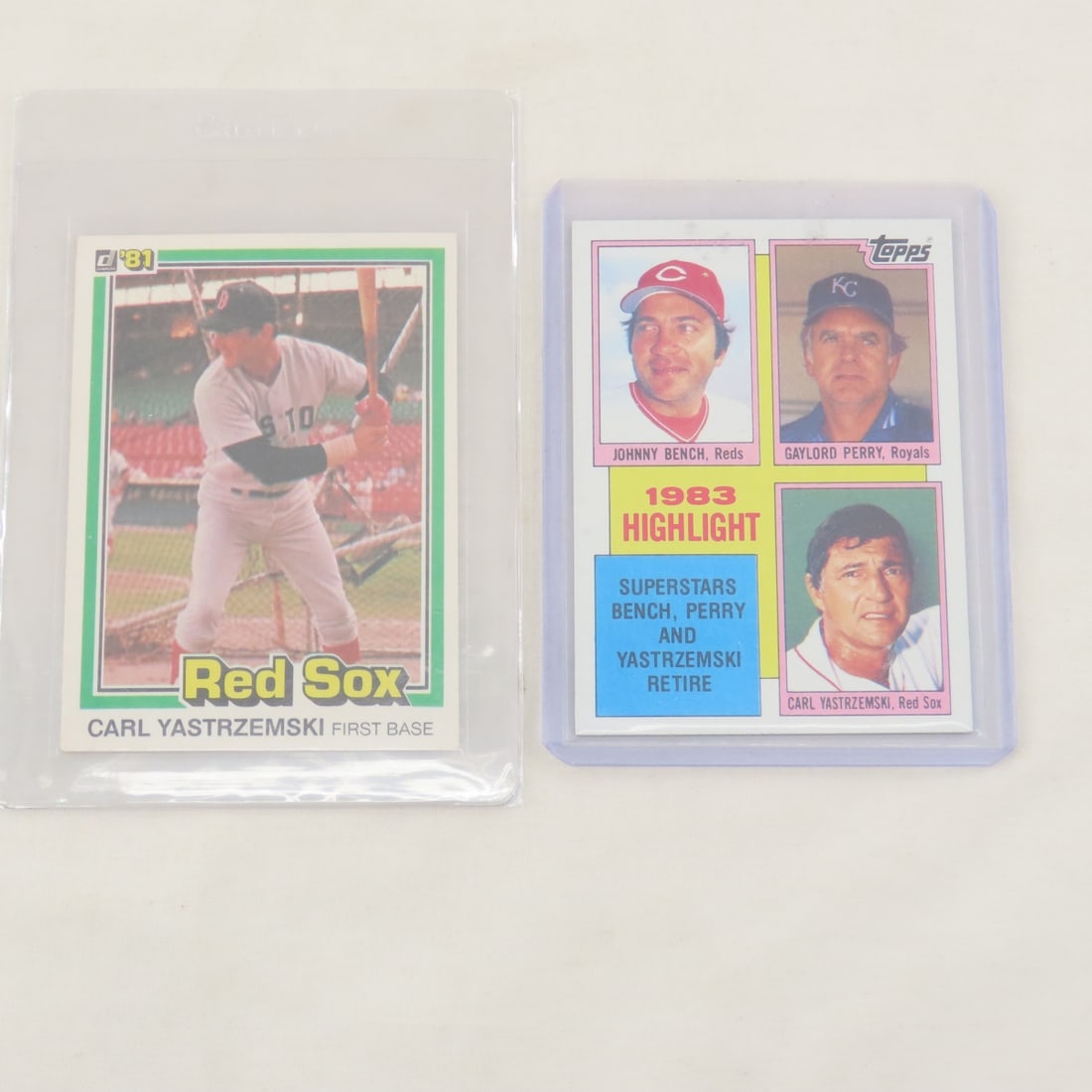 26 1960s-1980s Carl Yastrzemski Baseball Cards - 10