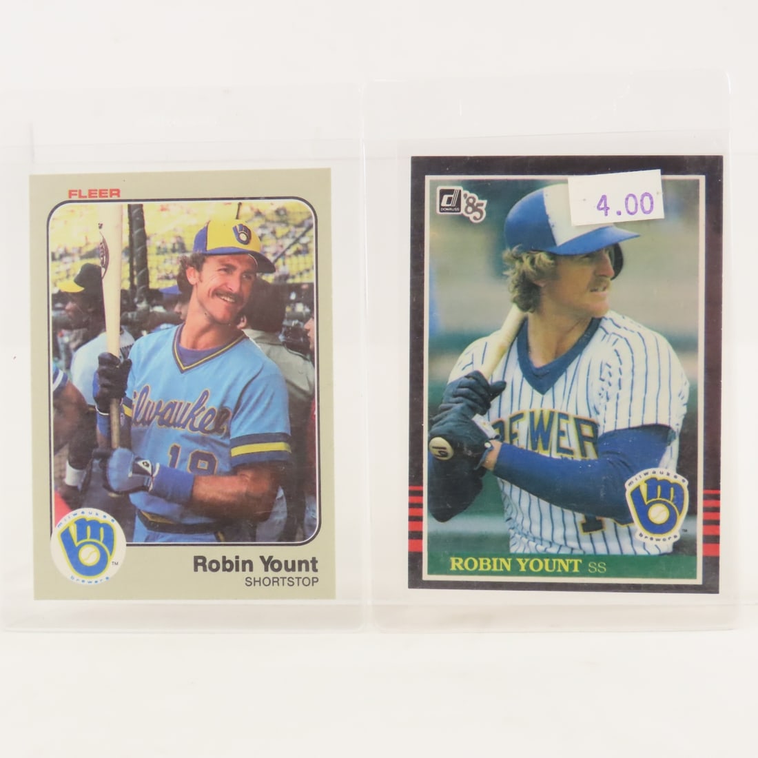 13 Robin Yount Baseball Cards including Rookie - 10