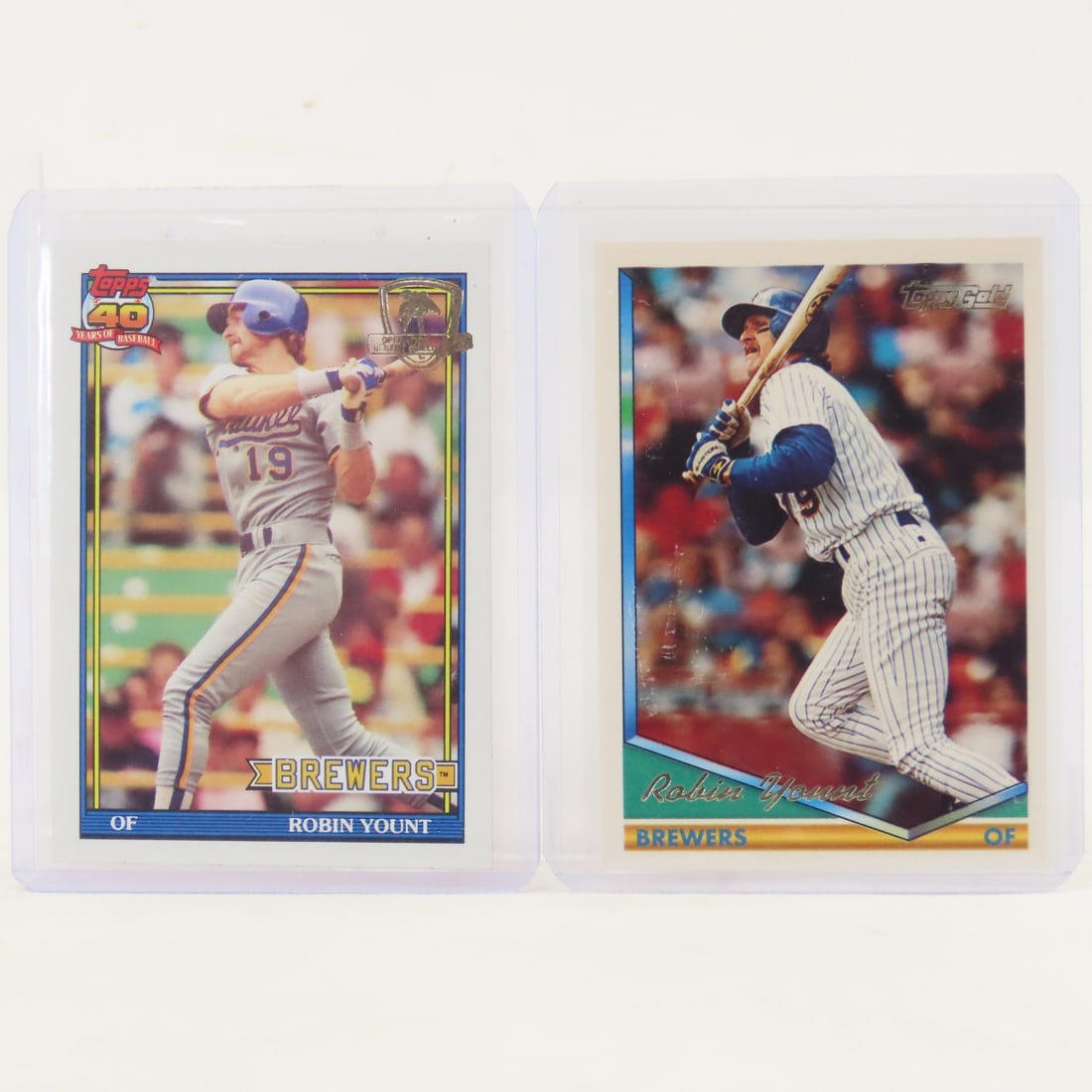 13 Robin Yount Baseball Cards including Rookie - 8