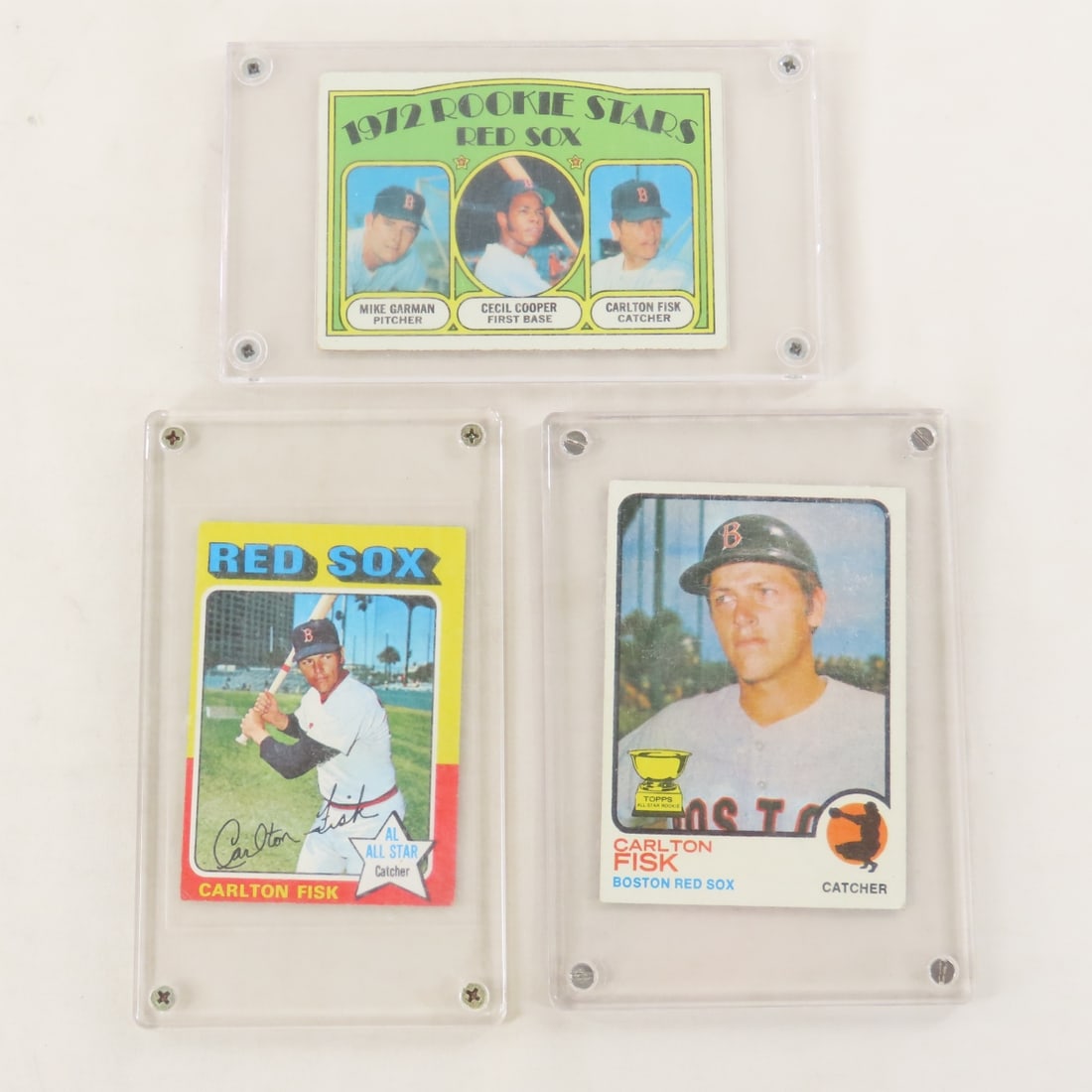 25 1970s Carlton Fisk Baseball Cards with Rookie - 2