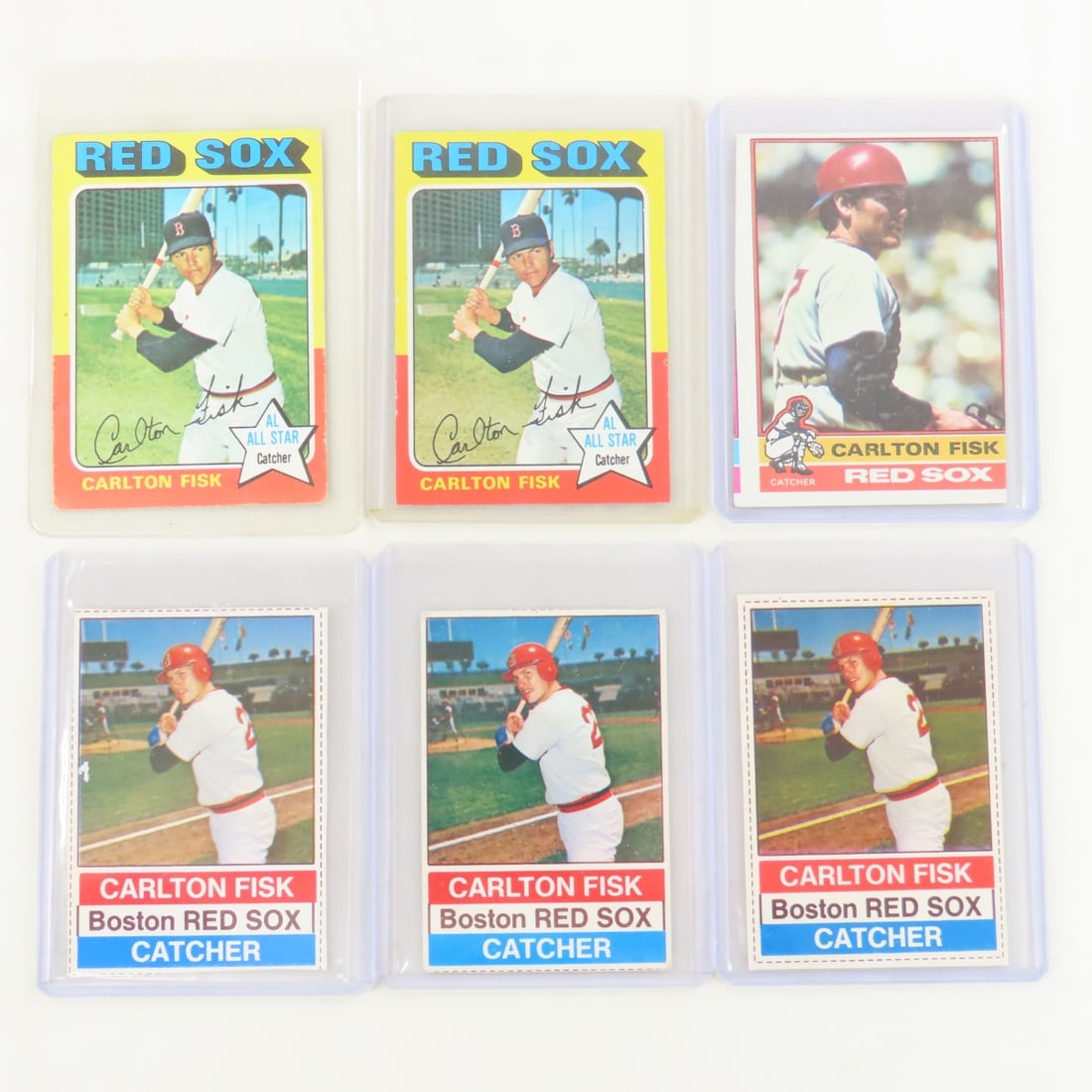 25 1970s Carlton Fisk Baseball Cards with Rookie - 4