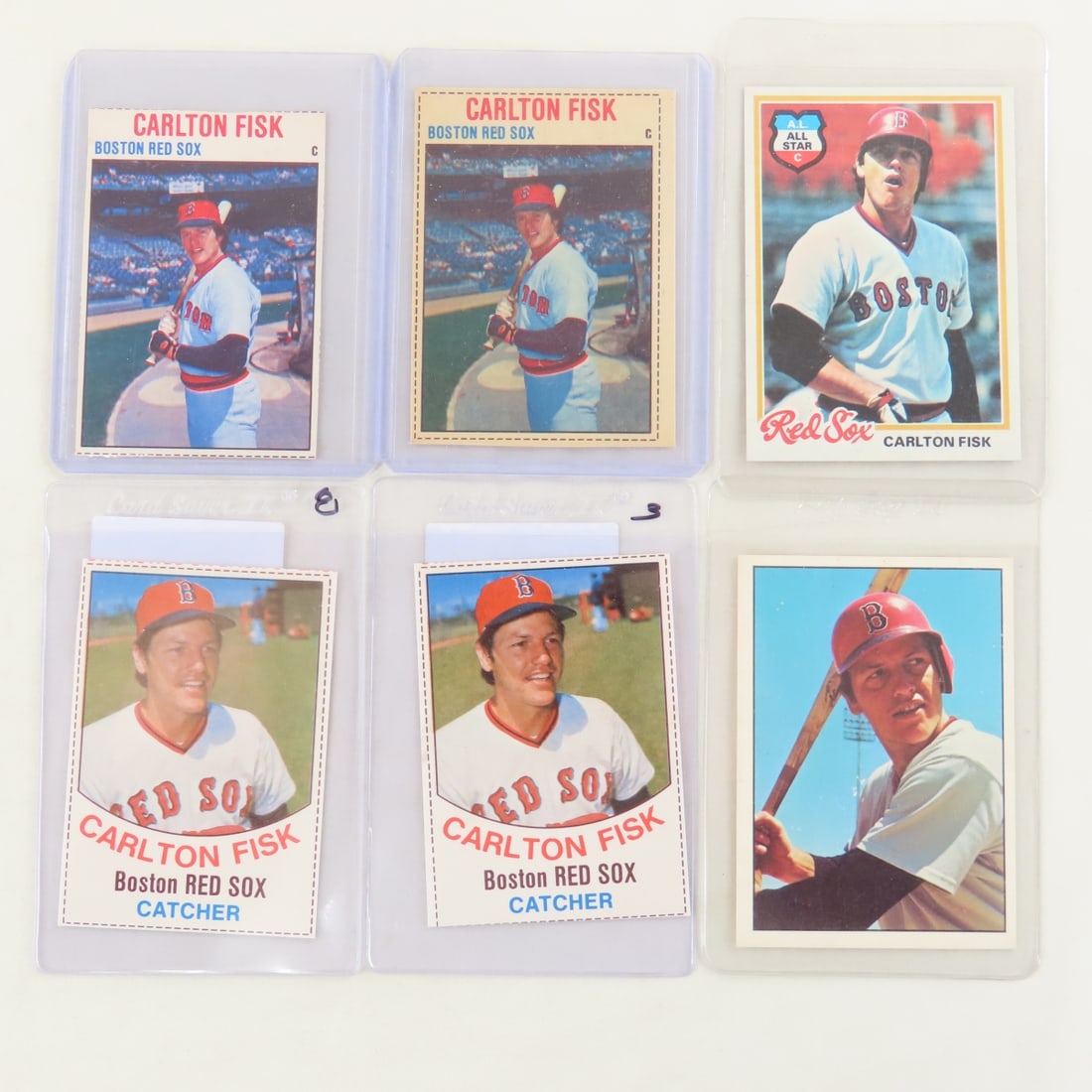 25 1970s Carlton Fisk Baseball Cards with Rookie - 6