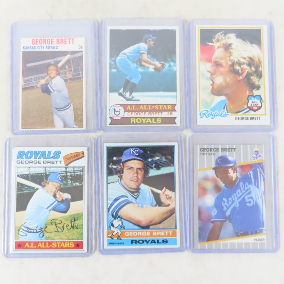 35+ 1970s - 90s George Brett Baseball Cards - 2