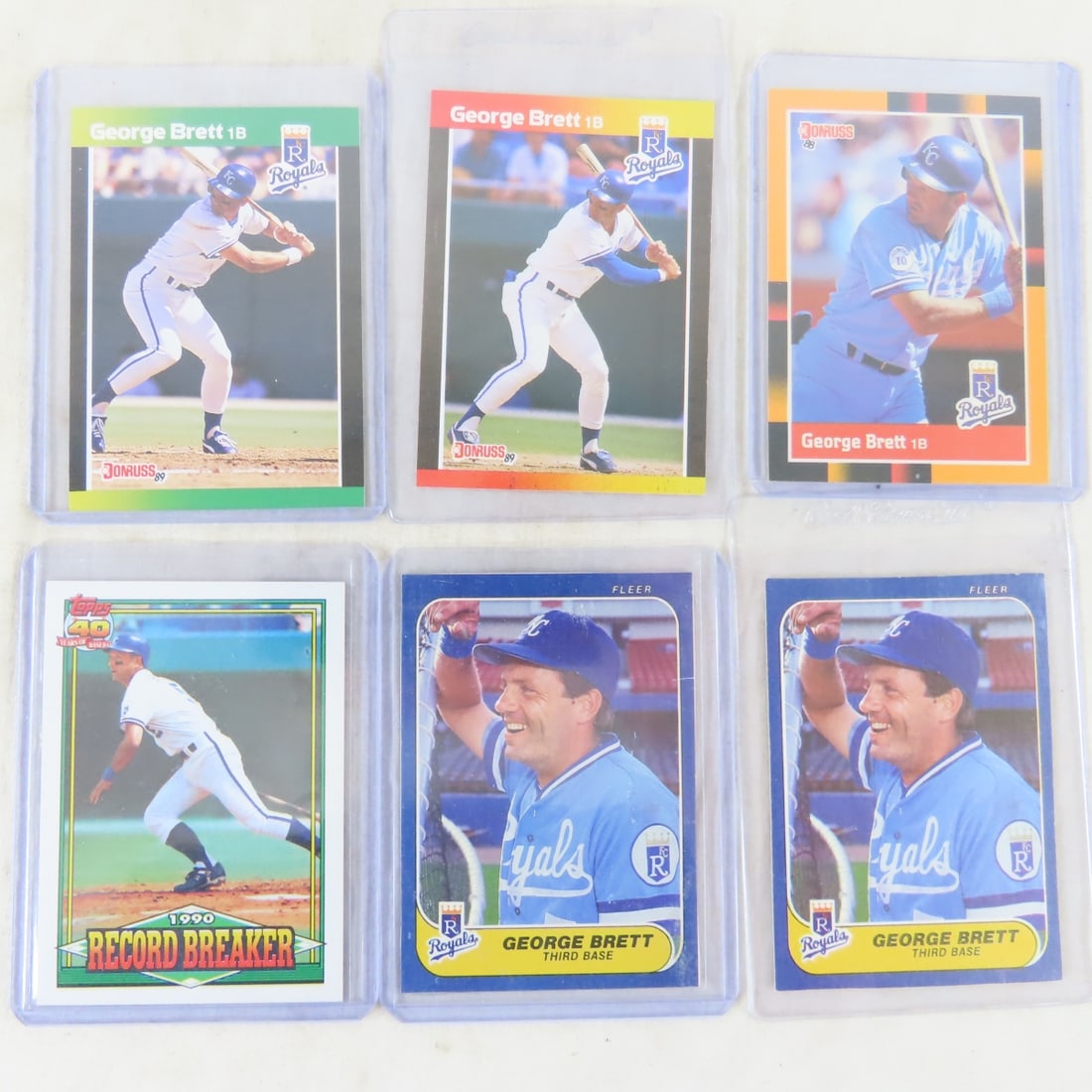 35+ 1970s - 90s George Brett Baseball Cards - 3