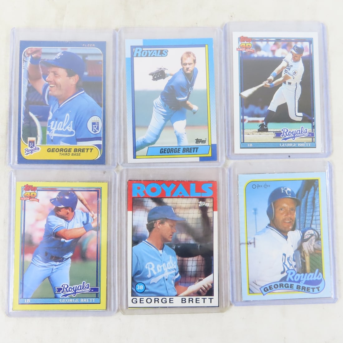 35+ 1970s - 90s George Brett Baseball Cards - 4
