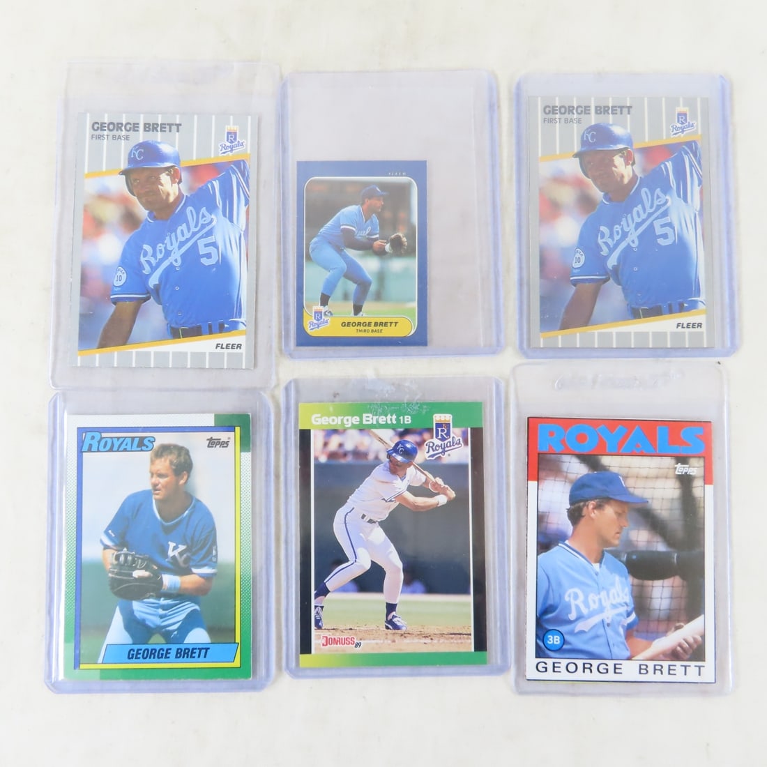 35+ 1970s - 90s George Brett Baseball Cards - 7