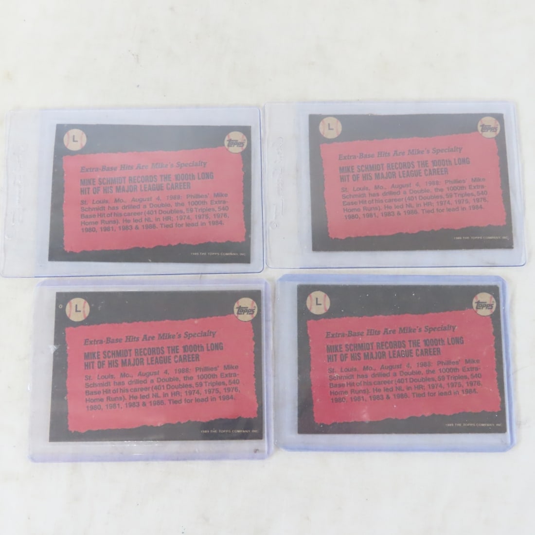 12 Mike Schmidt Baseball Cards Including Rookie - 3