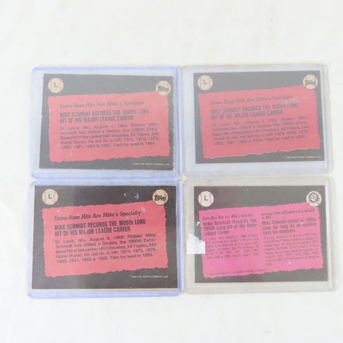 12 Mike Schmidt Baseball Cards Including Rookie - 3