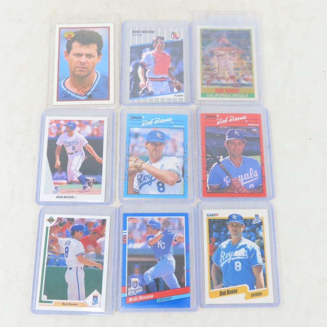 70+ Bob Boone 1970s & 80s Baseball Cards - 4