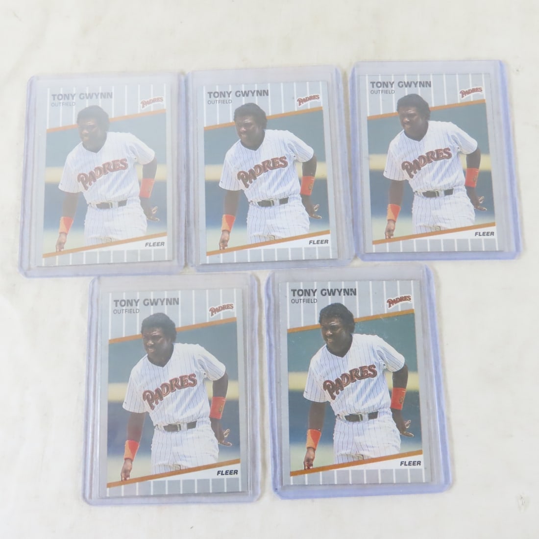 Tony Gwynn Rookie Cards Topps, Fleer & Donruss - 6