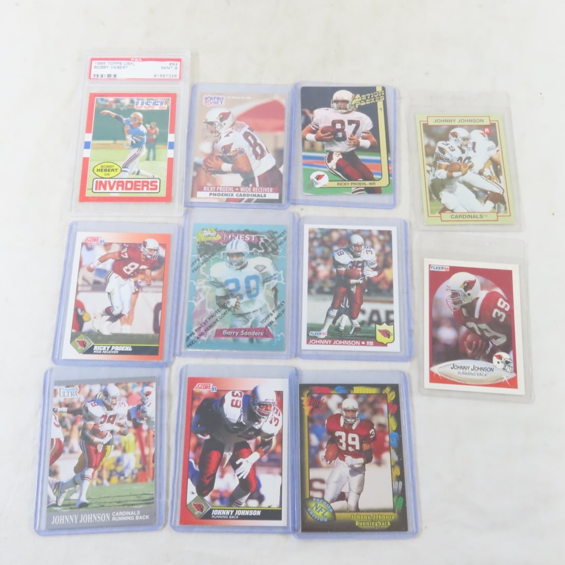 55+ 1980s and newer Football Cards Rookies & Stars - 10