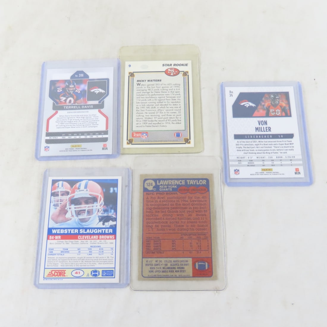 55+ 1980s and newer Football Cards Rookies & Stars - 15