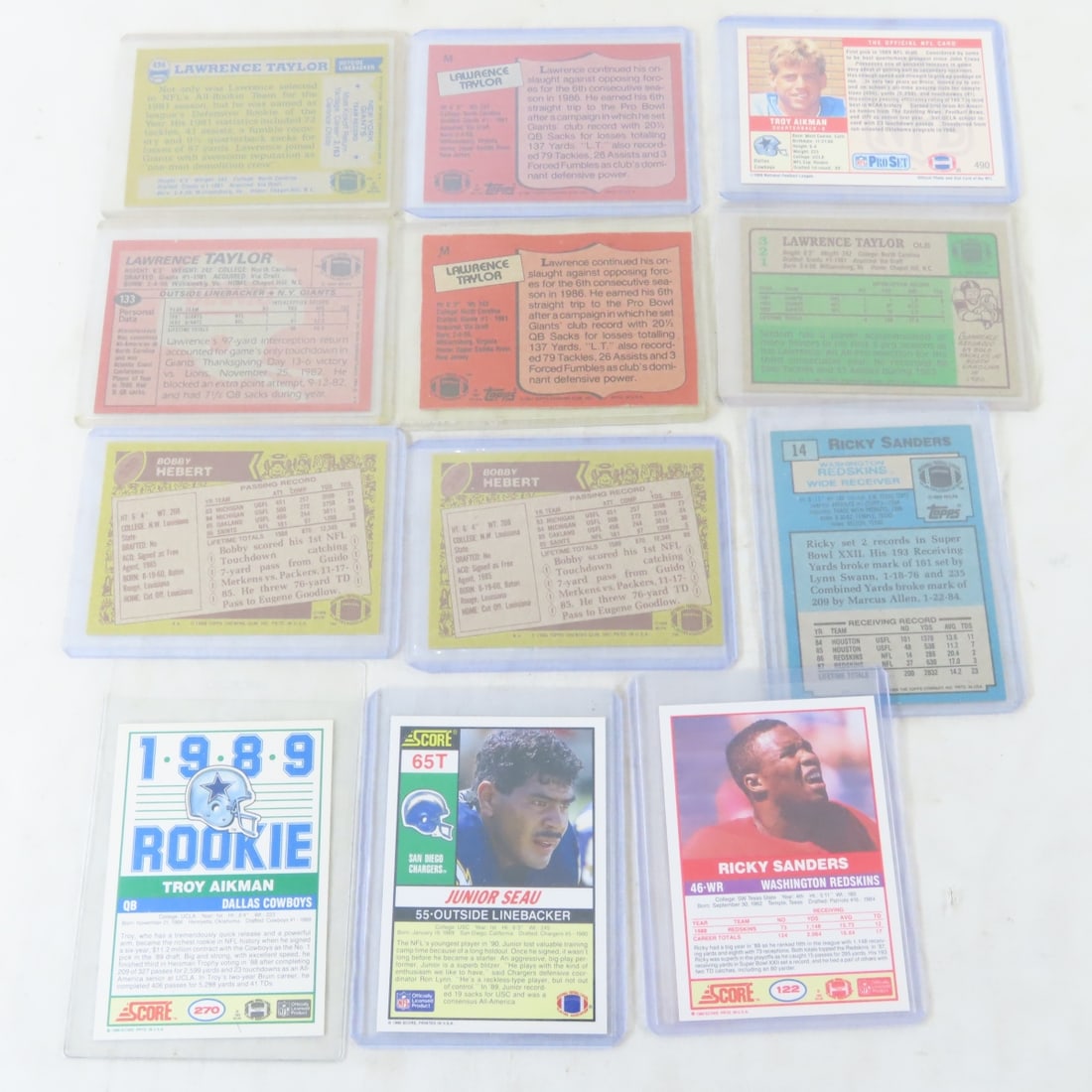 55+ 1980s and newer Football Cards Rookies & Stars - 3