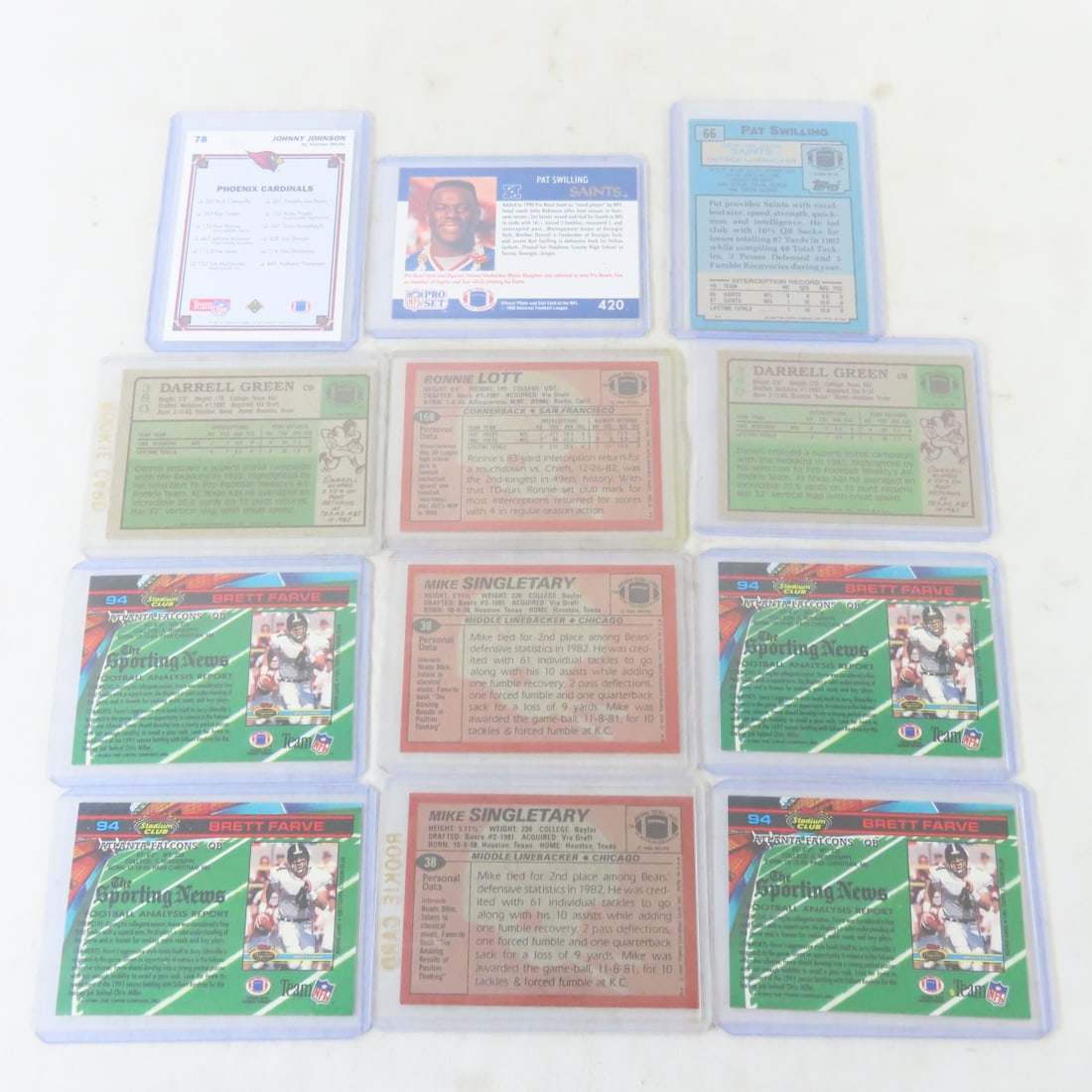55+ 1980s and newer Football Cards Rookies & Stars - 7