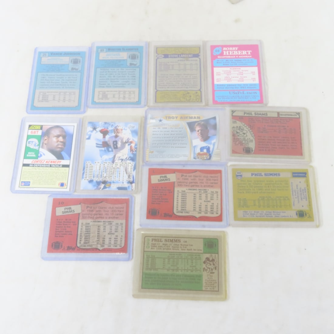 55+ 1980s and newer Football Cards Rookies & Stars - 9