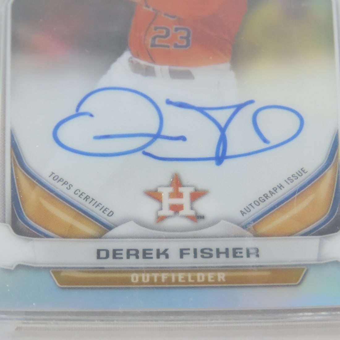 Beckett Graded Fisher & Bradley Autographed Cards - 4