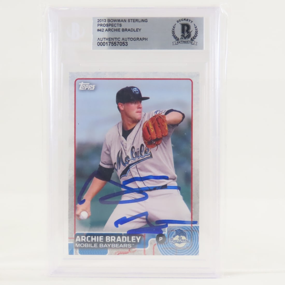 Beckett Graded Fisher & Bradley Autographed Cards - 5