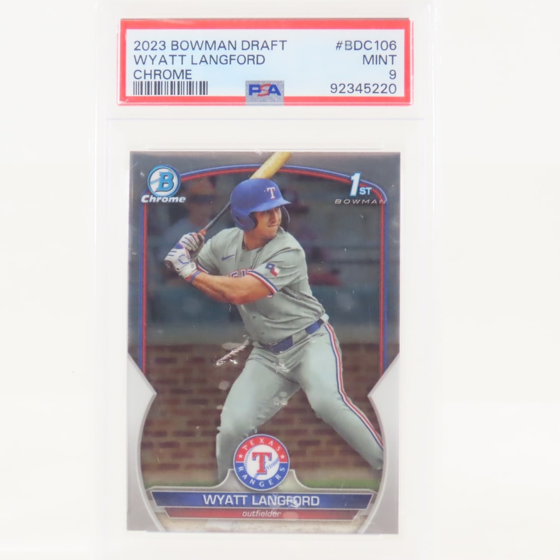 4 PSA Graded Baseball Cards 2020-2023 - 10