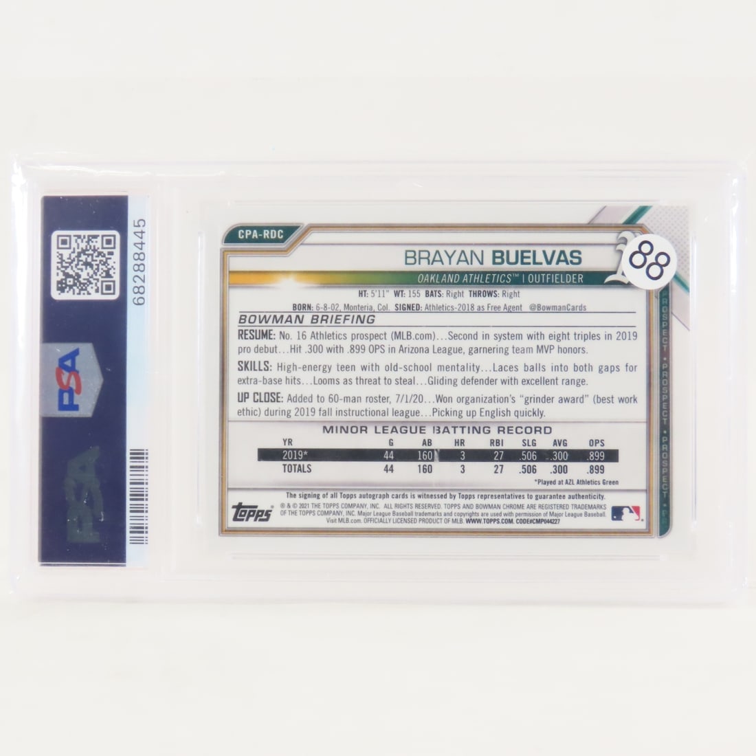 4 PSA Graded Baseball Cards 2020-2023 - 6