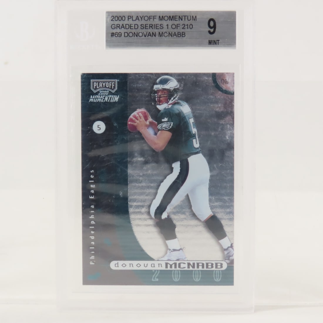 4 Beckett Graded Football Cards 1999-2001 - 4