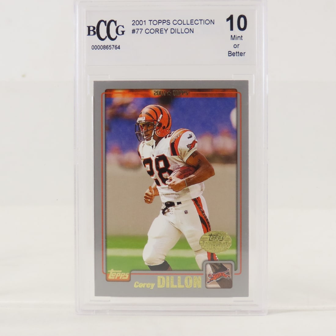 4 Beckett Graded Football Cards 1999-2001 - 6