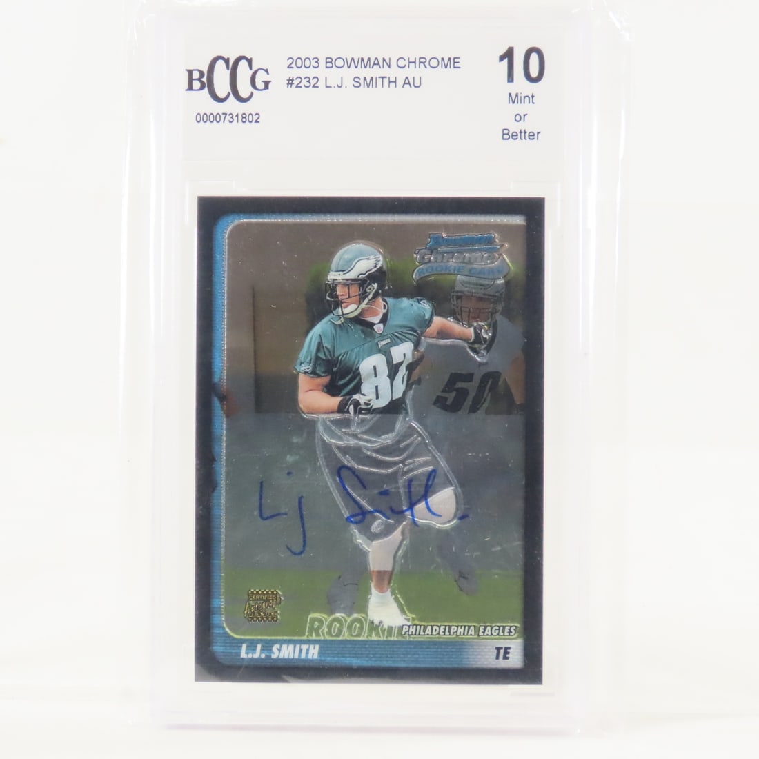 5 Beckett Graded Rookie Football Cards 2003-2020 - 2