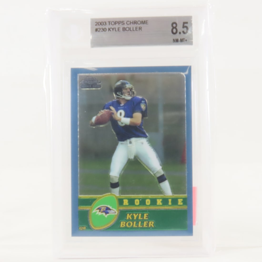 5 Beckett Graded Rookie Football Cards 2003-2020 - 8