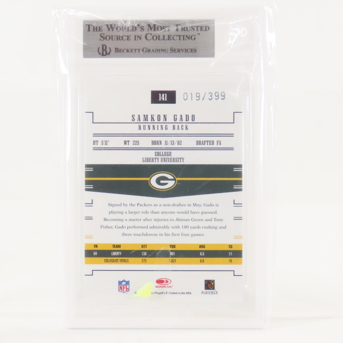 4 Beckett Graded Football Cards 2005-2021 - 3