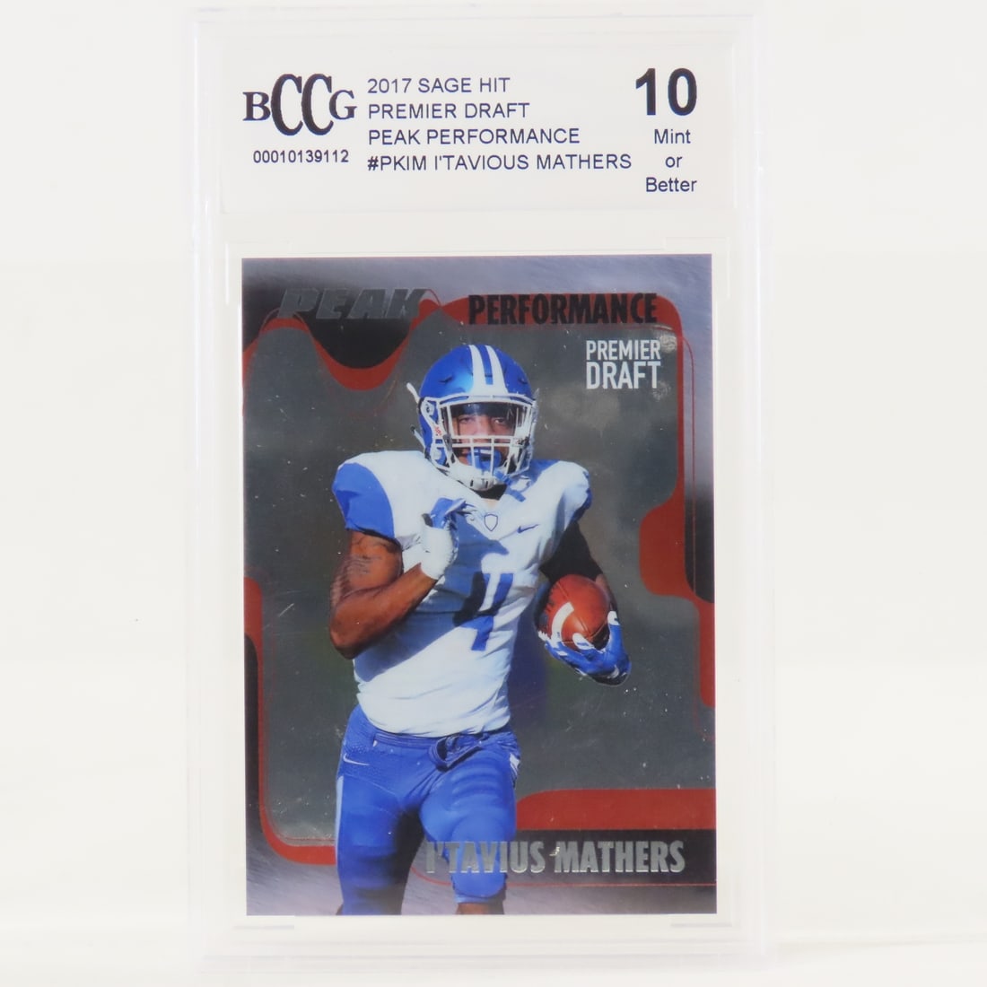 4 Beckett Graded Football Cards 2005-2021 - 4