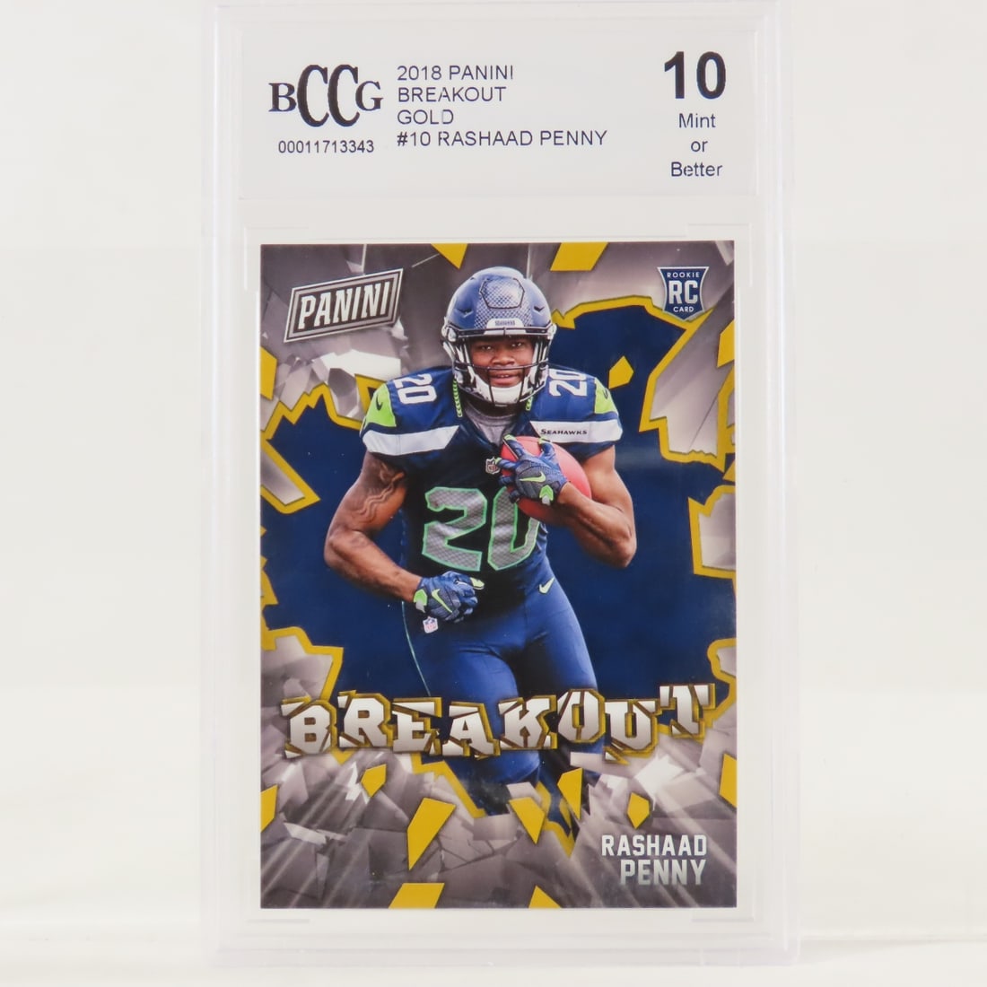 4 Beckett Graded Football Cards 2005-2021 - 6