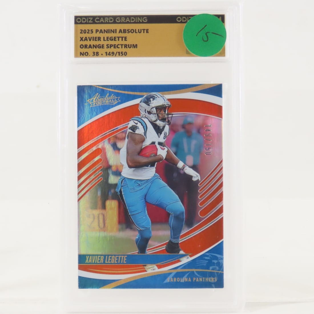 11 Odiz Graded Panini Absolute Football Cards - 4